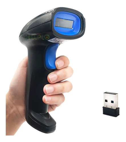 Leitor De Código Barra Laser Wireless Sem Fio Usb Pdv Ean