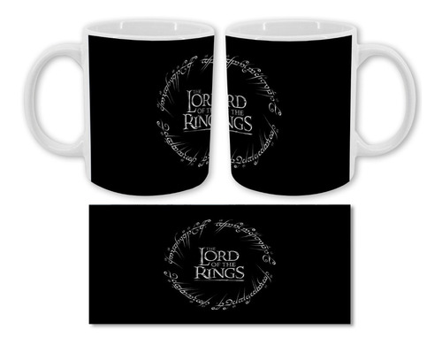 Mug Pocillo Taza Lord Of The Rings, El Señor De Los Anillos