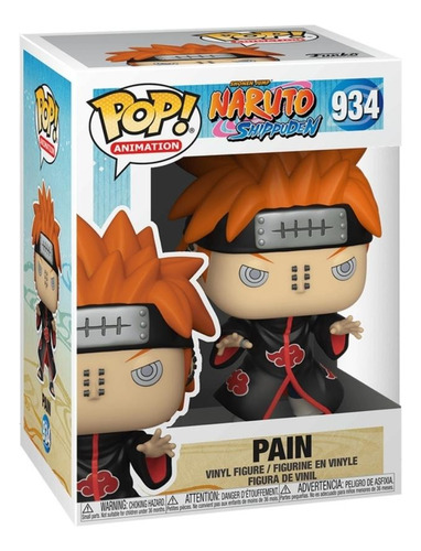 ¡Muñeca de dolor animada Funko Pop de Naruto Shippuden 934!