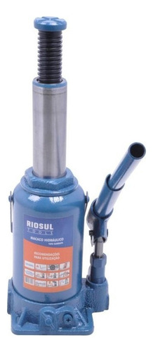 Macaco Hidráulico Tipo Garrafa 12 Toneladas Riosul Tools