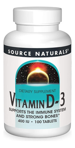 Vitamina D3 Source Naturals - Unid - Unidad A $1408