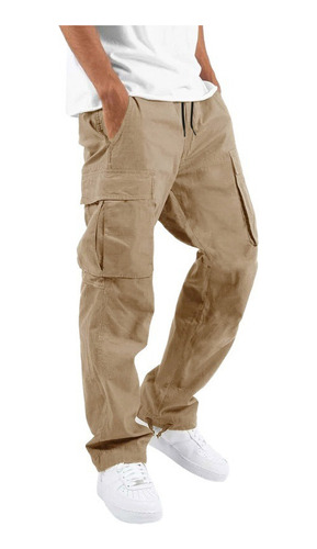 Pantalones Cargo Para Hombre Pantalones Multibolsillos Ed