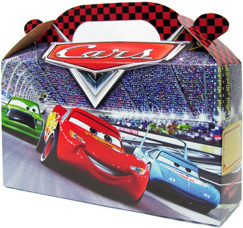 Cars Bolsita Golosinera Souvenir Valijita Cajita Pack X 15