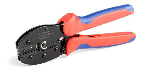 Imagem 1 de 8 de Alicate Iwiss Ly-2546b Crimpar Conector Mc4 Painel Solar