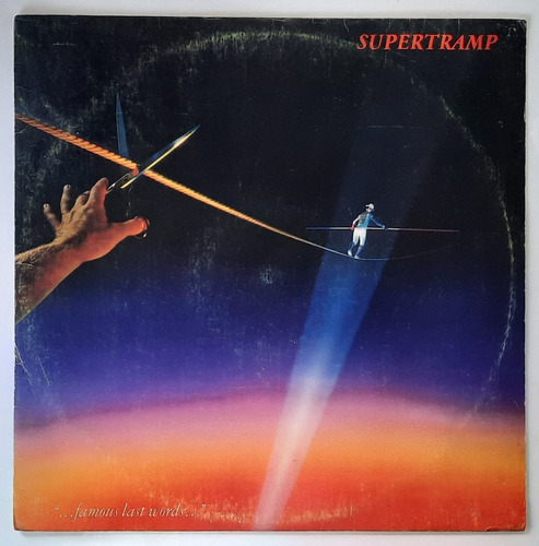 Lp - Supertramp - Famous Last Words - C/ Encarte - 1982