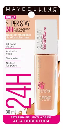 Base de Maquillaje Líquida Maybelline New York Super Stay Natural Beige  30ml