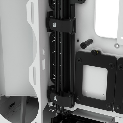 Gabinete Corsair Icue 5000x Rgb Blanco Vidrio Templado Atx