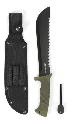 Kit Machete Con Iniciador De Fuego Y Funda Ozark Trail