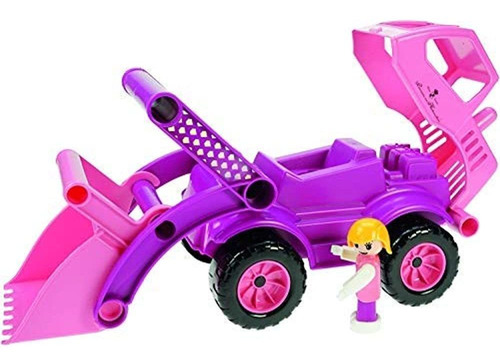 El Camion De Carga Frontal Lena Eco Active Princess Pink Es 