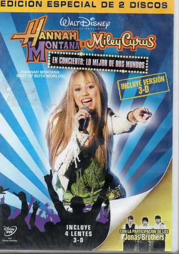 Hannah Montana Y Miley Cirus En Concierto (2 Dvd) - Mcbmi