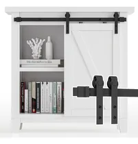 Comprar Kit De Herrajes Puertas Corredizas De Granero De 2.5 Pi...