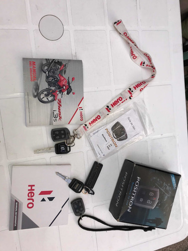 Hero Hunk 150 I3s. Alarma. Como Nueva