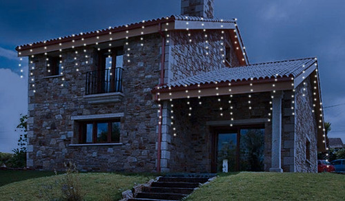 Cascada Led Blac Frio Cv 300 Leds 6m Cas300v8