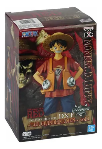 Boneco Monkey D. Luffy Banpresto One Piece Film Red | Parcelamento