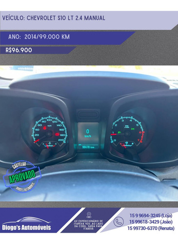 Chevrolet S10 2.4 Lt Cab. Dupla 4x2 Flex 4p