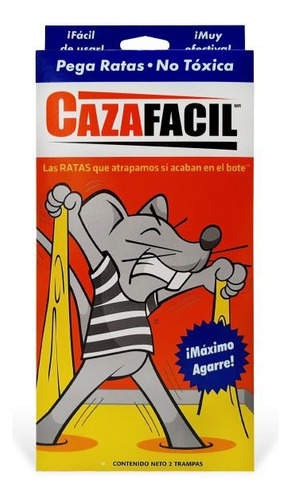 Trampa Adhesiva Ratón Grande Cazafácil F036
