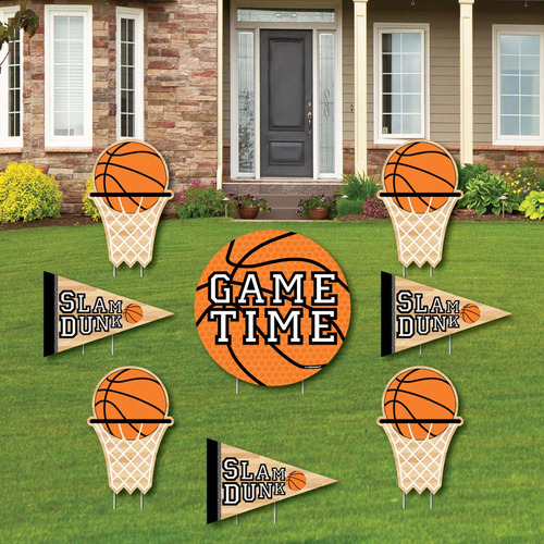 Nothen But Net  Letrero Baloncesto Decoracion Para Jardin 8