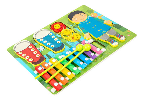 Busy Board Para Niños, Juguete Sensorial Busy Board Montesso