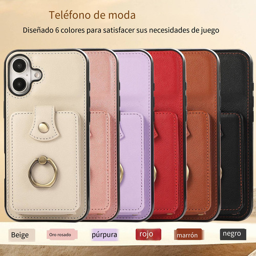 Funda Para Samsung Galaxy S21fe/s20/s20 Plus Funda De Teléfono Tipo Cartera Con Tarjetero Y Anillo Giratorio De 360°