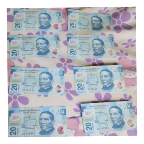 comprar Billetes Benito Juárez De 20 De La Serie D