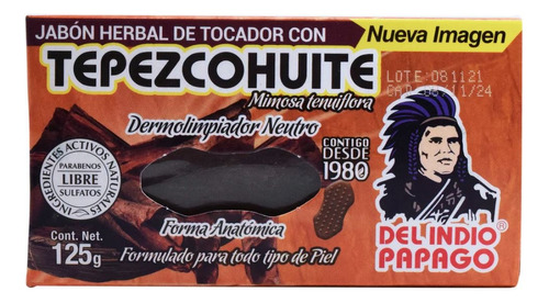 Jabón Neutro Tepezcohuite 125 G