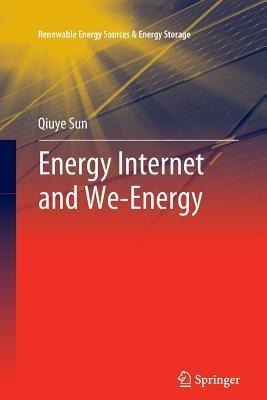Libro Energy Internet And We-energy - Qiuye Sun