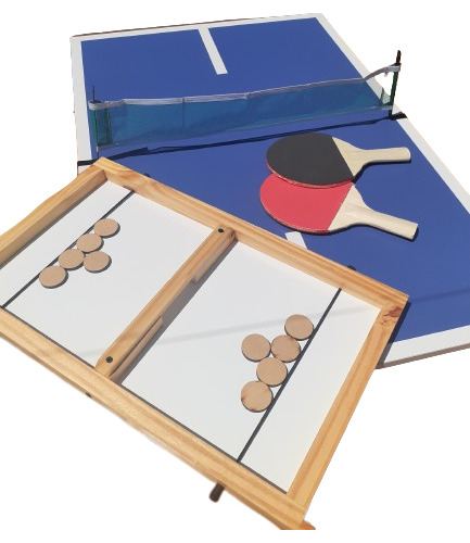 Mini Tejo Sling Puck Mini Ping Pong Combo Envio Gratis