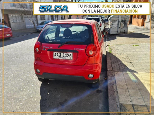 Chevrolet Spark Ls 2013 Rojo 5 Puertas