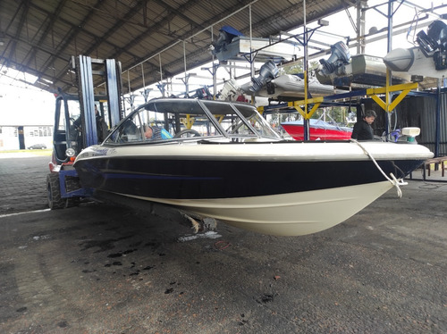 Imagen 10 de 17 de Lancha Usada Guembe 460 Open Motor Power Tec 60 Hp