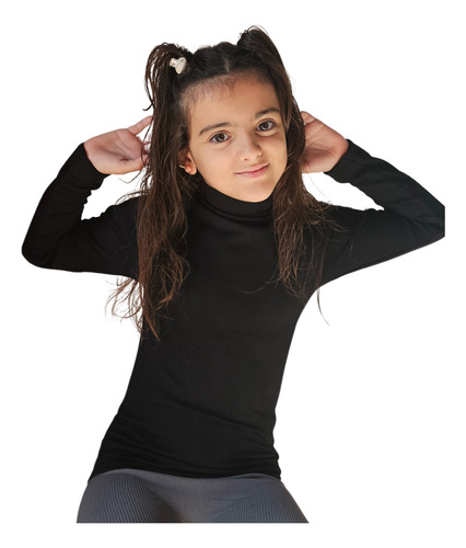 Conjunto Termico Infantil Morley Frisado Polera Y Pantalon Gris 6 Años