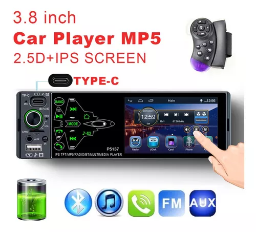 Radio multimedia para auto con pantalla Tactil bluetooth – Cafini