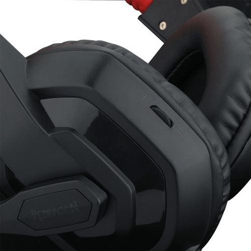 Imagen 3 de 8 de Auriculares Gamer Redragon Ares H120 Negro Y Rojo Pc Ps4