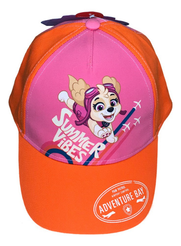 Gorra Niños Pawpatrol Oficial Nickelodeon Gorro Vicera Niñas