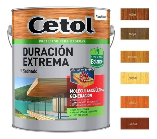 Cetol Duración Extrema Protección 4 Lts - Iacono