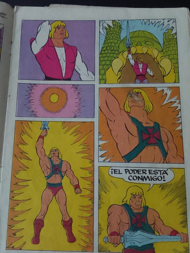 He-man-amos Del Universo-ledafilms-historiera-comic--1980 (Usado)