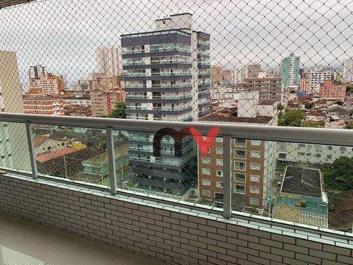 Imagem 8 de 18 de Apartamento À Venda, 92 M² Por R$ 560.000,00 - Canto Do Forte - Praia Grande/sp - Ap1271