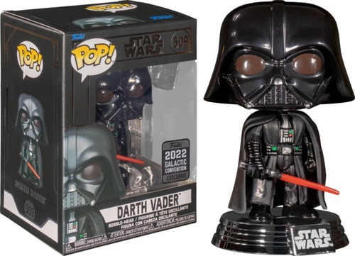 Boneco Funko Pop Darth Vader #509 Galatic Convention 2022