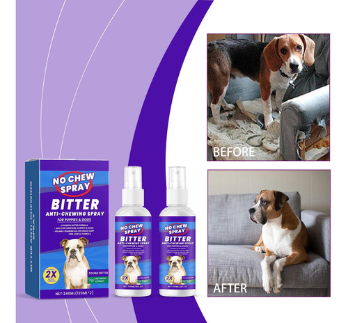 Cães Não Têm Spray Para Mascar 2 Unidades Os Cães Não Têm Sp