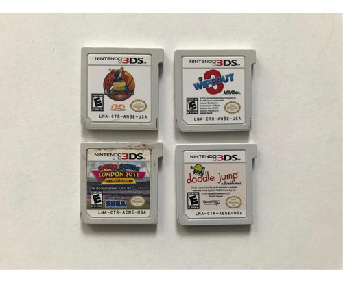 Lote De Juegos De Nintendo 3ds (4 Piezas)