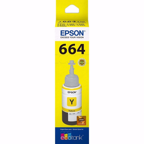 Tinta Original Epson T664420 664 L220 L1300 L555 L355 L455