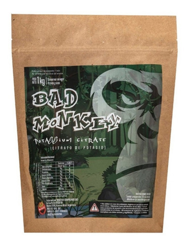 Citrato De Potasio Bad Monkey X 1kg Sin Tacc