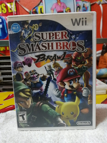Súper Smash Bros Wii (Usado)