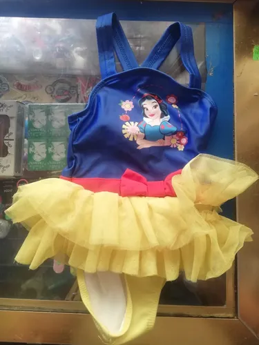 Traje De Ba o Blanca Nieves Beb Ni a 2 A os Sin Etiqueta Cuotas