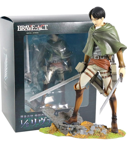 Figuras De Acción Levi Ackerman Ataque A Los Titanes