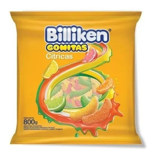 Gomitas Citricas Billiken 800 Grs Ideal Candy Bar! 