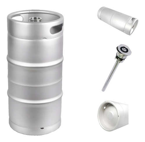 Barril Cerveza Acero Slim 30 Litros Espadin G Micromatic