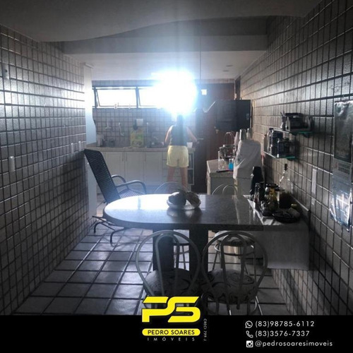 Imagem 12 de 17 de Cobertura Com 4 Dormitórios À Venda, 500 M² Por R$ 1.500.000 - Manaíra - João Pessoa/pb - Co0080