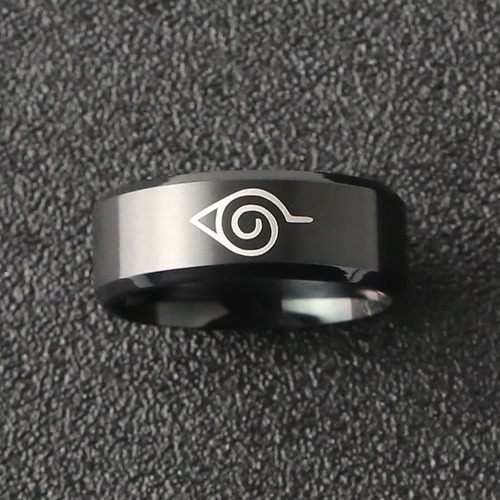 Imagen 4 de 6 de Anillo Naruto Aldea De La Hoja Accesorio Anime Cosplay