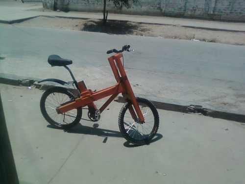 Imagen 10 de 10 de Bicicleta De Madera Con Pedales
