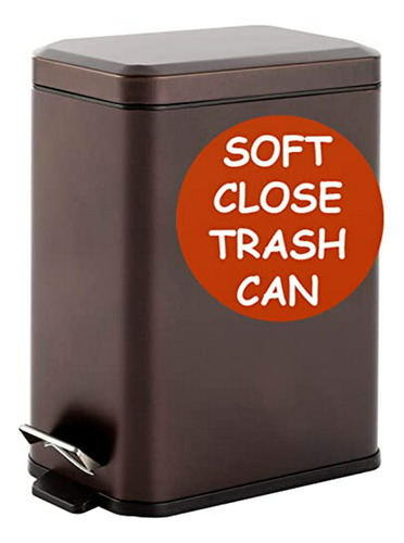 Cubo De Basura Homie Soft Close 3.6 Gal.